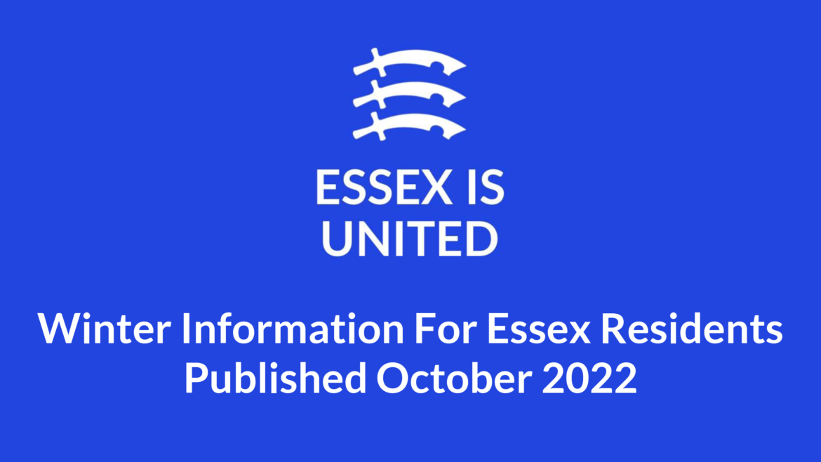 Winter Information For Essex Residents<br>Published October 2022