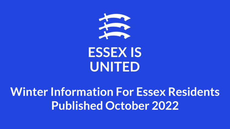 Winter Information For Essex Residents<br>Published October 2022